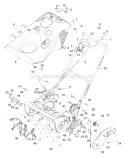 Page C Diagram and Parts List for 31AE285-401 2002 Yard Man Snow Blower